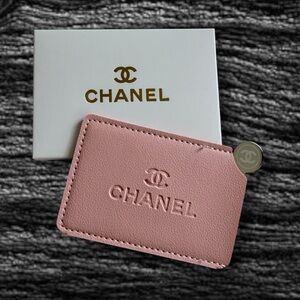 Blush Pink Card Holder/Mirror - New Box Bridsemaid Stocking Stuffer Gift